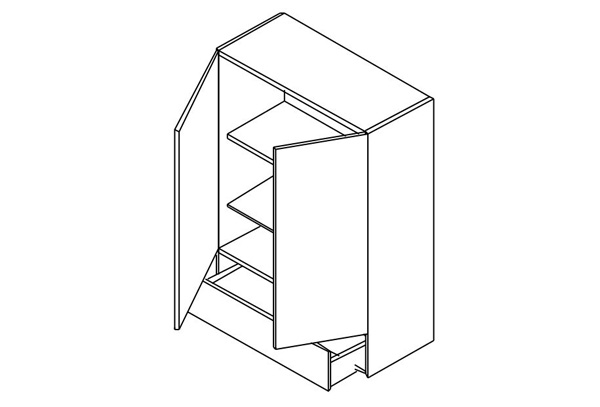 不锈钢厨柜柜体