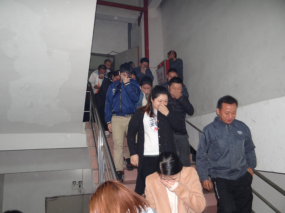 消防应急逃生演练