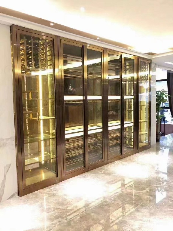 不锈钢酒柜