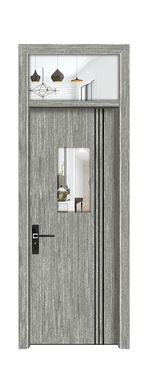 D603 玻璃(科技木) 45度框