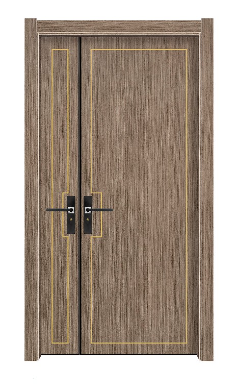 D620 子母门(银梨木)